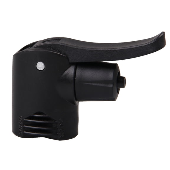 BESTOYARD 2Pcs Durable Black Inflator Nozzle and French Air Pump Adaptors