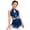 Navy Blue, variant on Girls Latin Dance Dress Cutout Tassel Skirt Leotard Fringe Modern Jazz Ballroom Tango Salsa Cha-cha Dancewear Navy Blue 6