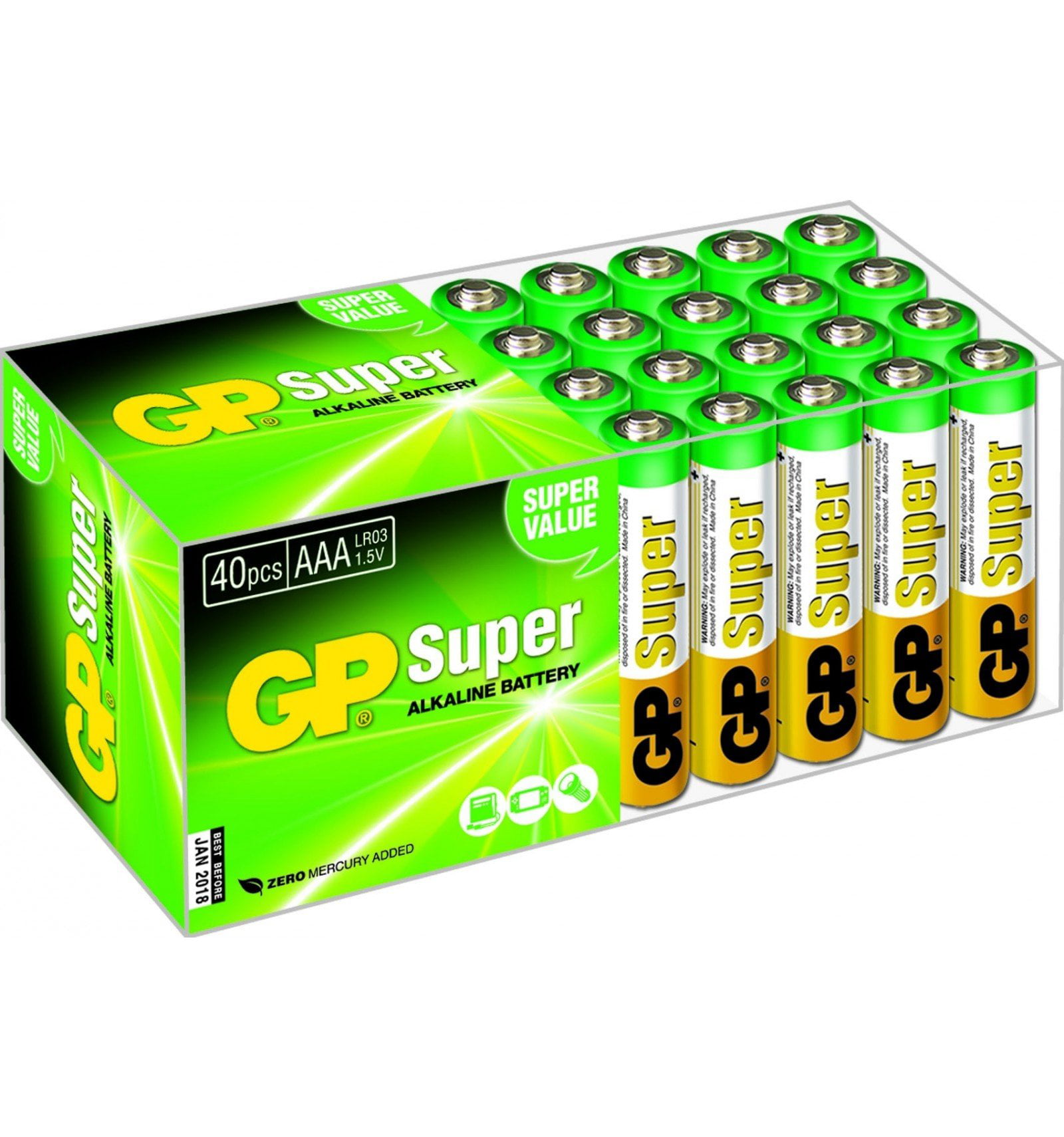 Gp alkaline battery