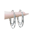 thumbnail image 1 of Aretes Arracadas De Aro Para Mujer color plata, 1 of 4