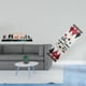 thumbnail image 2 of Escultura de pared estilo boho con flores de metal. Decoración de pared rústica con ciervo tallado. de mesa navideño hecho a mano en metal y po, 2 of 8