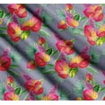 thumbnail image 3 of Soimoi Cotton Poplin Fabric Leaves,Laceleaf & Lupine Floral Fabric Prints by Yard 42 Inch Wide, 3 of 7
