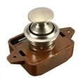 thumbnail image 3 of Latch Knob Push Button Catch Lock Cupboard Door Motorhome Cabinet Camper Caravan, 3 of 5