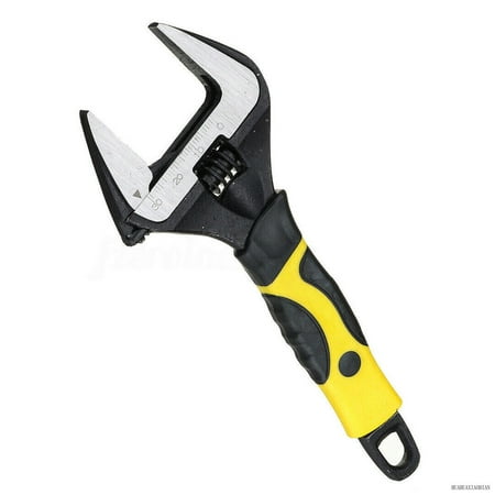 

6~10 Large Extra Wide Jaw Adjustable Spanner Wrench 35Mm Capacity Nut Pipe Tool