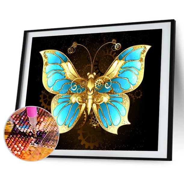 Cuadros Decorativos Pintura de diamantes de animales 5D DIY Taladro redondo completo Imagen de diamantes de imitación Tmvgtek embutido en tela