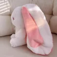 thumbnail image 4 of Bunny Stuffed Animal Reversible Cuddle Bunny Stuffed,Christmas Strawberry Bunny Transformed Rabbit Plush Zipper,Turns Into Ears Bunnies Plushies Toy Cute Stuffy Doll Easter Girlfriend Gift, 4 of 4