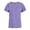 Purple#men's medical scrub tops, variant on Scrubs for Men Summer V-Neck Scrub Top with Pockets Basic Stretch Raglan Short Sleeve Side Split Medical Uniform Shirts Black,XXL