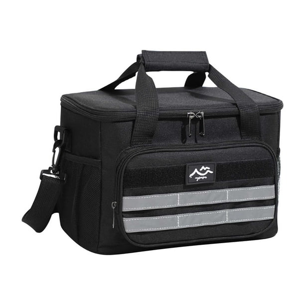 Picnic Bag Single Shoulder Crossbody Outdoor Impermeable Lunch Bag Thickened Aluminum Film Insulation Bag Insulated Large Capacity Picnic Bag Deals Of The Day Clearance