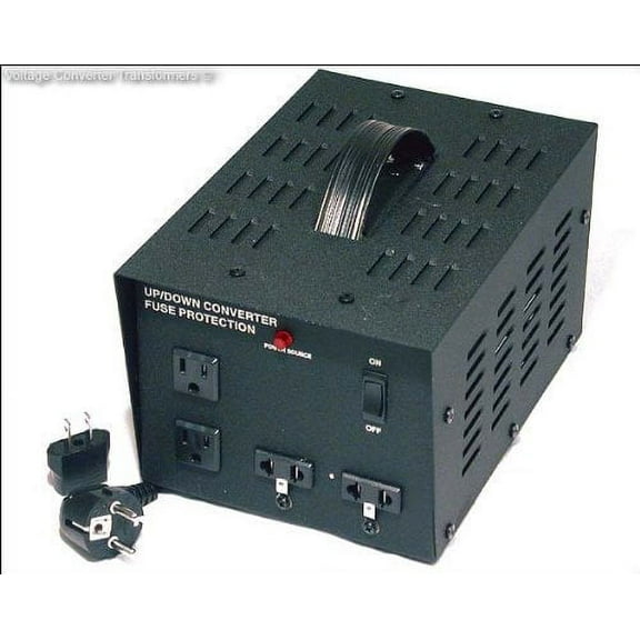 VCT VT-1500 Step Up and Down Voltage Converter Transformer- AC 110/220 V - 1500 Watt