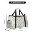 thumbnail image 3 of Kdxio Hand Drawn Cars Trucks Buses And Roads Travel Duffel Bag Gym Bag Weekender Travel Bag Gym Bag for Women &Men Airplane Travel Essentials for Flying, 3 of 7