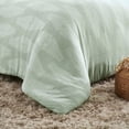 thumbnail image 6 of Superior Manali 3-Piece Cotton Woven Comforter Set, King, Sage, 6 of 8