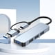 thumbnail image 4 of Tipo C Hub 5Gbps USB C 3.0 Estación de acoplamiento Unidad libre (2013TU (3.0+2.0x3)), 4 of 6