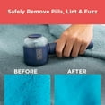 thumbnail image 3 of BLACK+DECKER FS1200 USB-C Rechargeable Fabric & Garment Shaver, 6-Blade Lint Remover, 3 of 10