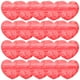 thumbnail image 1 of WORGEOUS 50 pcs bolsas de regalo de día de San Valentín bolsas de plástico con forma de corazón bolsas de golosinas de dulces, 1 of 8