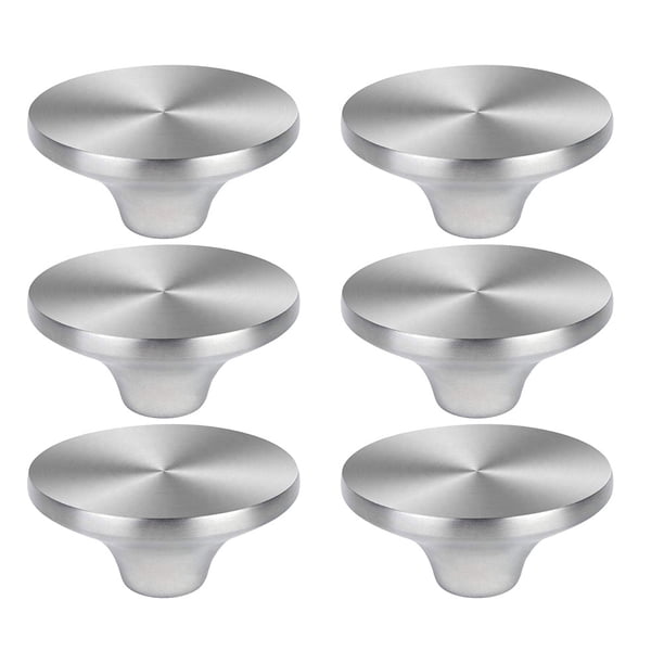 WORGEOUS 6 PCS PLATOS POTAS POTAS PATOS Cubierta de bote Pandillas de cubierta de acero inoxidable Manitas