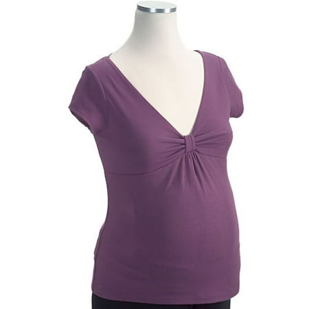 Maternity Cinch-Front Tee