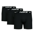 thumbnail image 3 of Men's Nike 3-Pack Dri-FIT Essential Microfiber 6" Boxer Briefs Color: B Blue Grey Orange Size: S, 3 of 4
