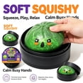 thumbnail image 5 of Glitter Dumpling Squishy Toy, Mystery Treasure Dumpling Edition in Steamer Box, Slow Rising Sensory Stress Relief Fidget Toy for Kids and Adults, 5 of 7