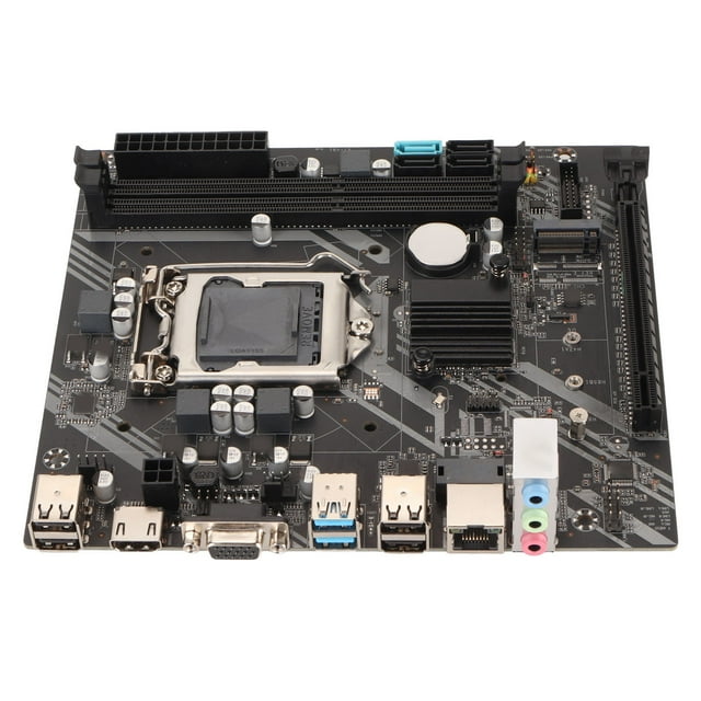 Placa Base De Escritorio, Placa Base B75 De Alta Velocidad 2 USB 3.0 DDR3 Para Actualización