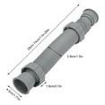 thumbnail image 2 of FETCOI Flexible Tube Basin/Water Disposal Expandable Tubular Drain Hose 1-1/2" Pipe, 2 of 12