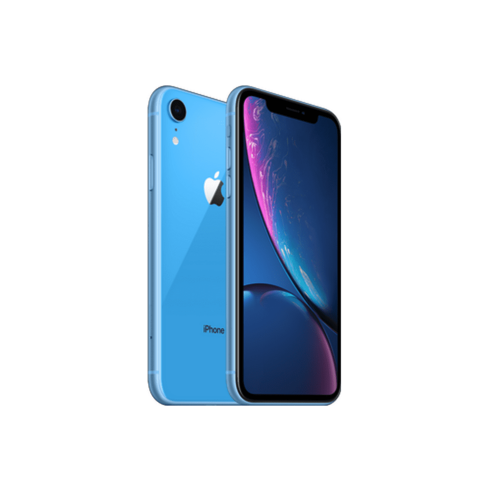 Refurbished Apple iPhone XR 128GB Verizon + GSM Unlocked TMobile AT&T 4G LTE Blue