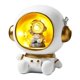 thumbnail image 1 of Estatua creativa de astronauta Hucha Contenedor Adornos de luz nocturna de astronauta Blanco A, 1 of 8
