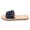 Black, variant on Women’s Rhinestone Embellished Slide Sandals, Non-Slip Flat Summer Slippers, Sparkly Casual Shoes for Beach & Parties Gold 42