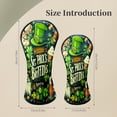 thumbnail image 2 of Golf Club Head Covers Leprechaun Beer Celebration Print Waterproof Leather Golf Head Covers for Men Women Driver Head Cover Fairway Headcover for Golf Lovers, 2 of 7