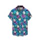 thumbnail image 3 of Camisas casuales de verano para la playa para hombre, camiseta con botones de manga corta con estampado 3D de animales, para hombre, Hemd Sommer Herren, 3 of 5