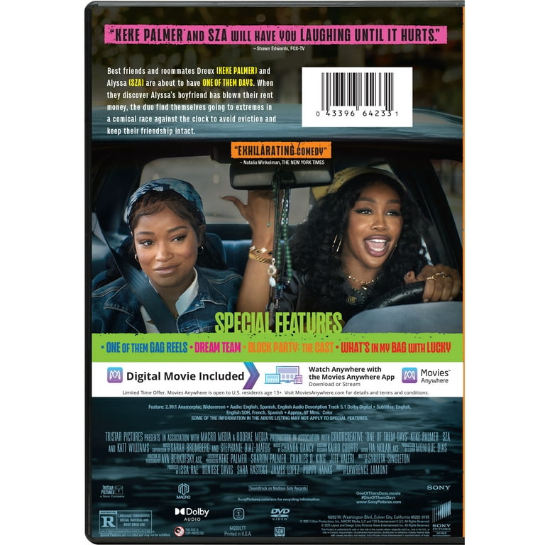 One Of Them Days (DVD + Digital Copy) Sony Comedy - Walmart.com