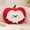 Red, variant on Cute Apple Leopard Seal Plush Pillow Green Cushion For S & Teens Home Decor, Bedroom Living Room Decorative Throw Pillow Stuffed Animal Plushie Soft Comfortable Decorative
