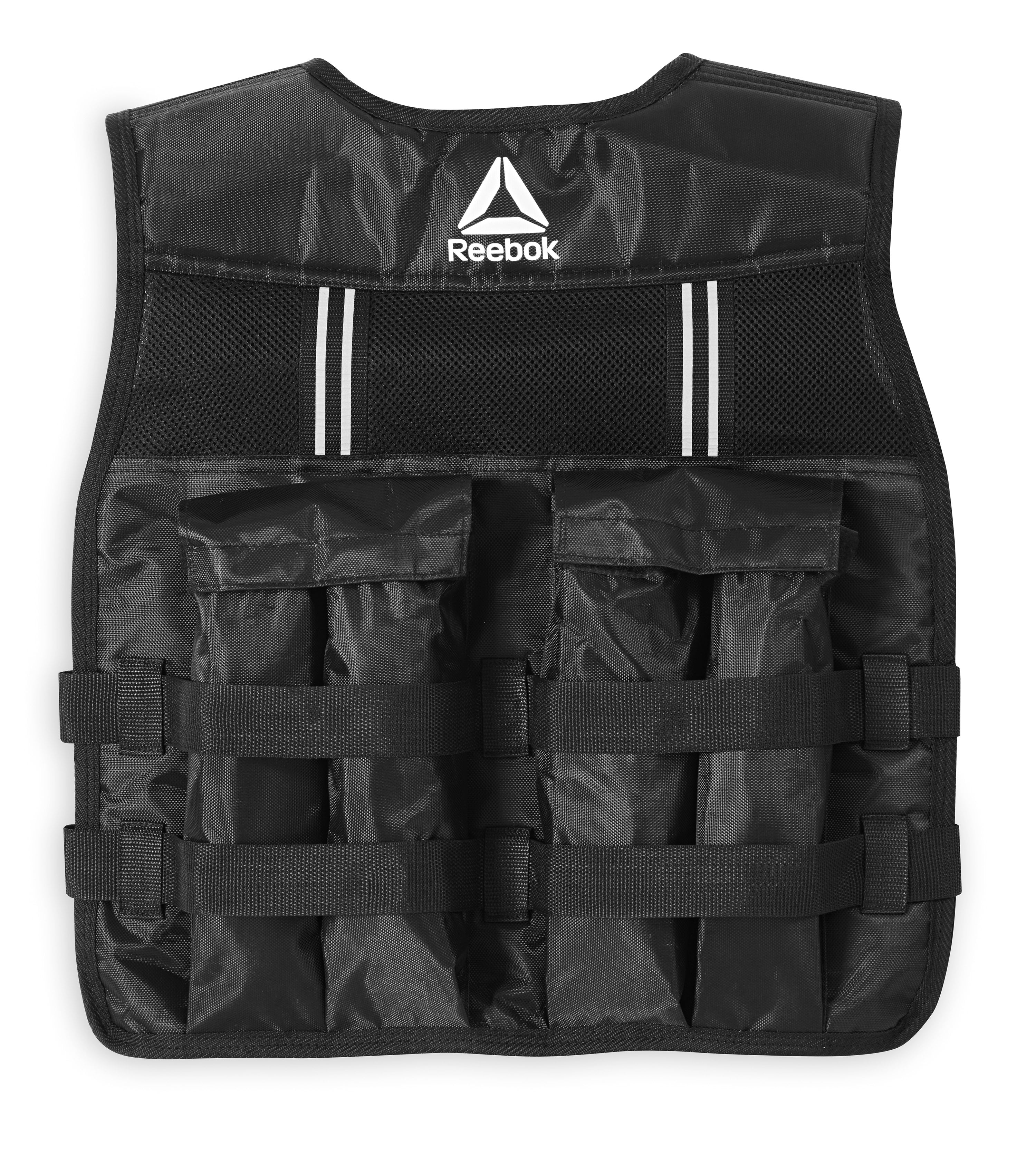 Adjustable Weighted Vest 44LB Workout Weight Vest Training Fitness Weighted  Jacket for Man Woman (Included 96 Steel Plates Weights)