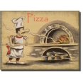 thumbnail image 1 of Pizza Maker Pizzeria, Art Mural sur Toile Tendue Prêt à Accrocher!, 1 of 9