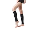 thumbnail image 1 of Bas de Compression Ouverts pour Femmes et Hommes, Bas de Contention pour Varices, Noir, 1 of 3