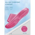 thumbnail image 5 of NORTHYARD Slippers for Men with Arch Support Cloud Slides Sandals Non Slip Waterproof Shower Bathroom Pool Beach Shoes Hot Pink, 5 of 7