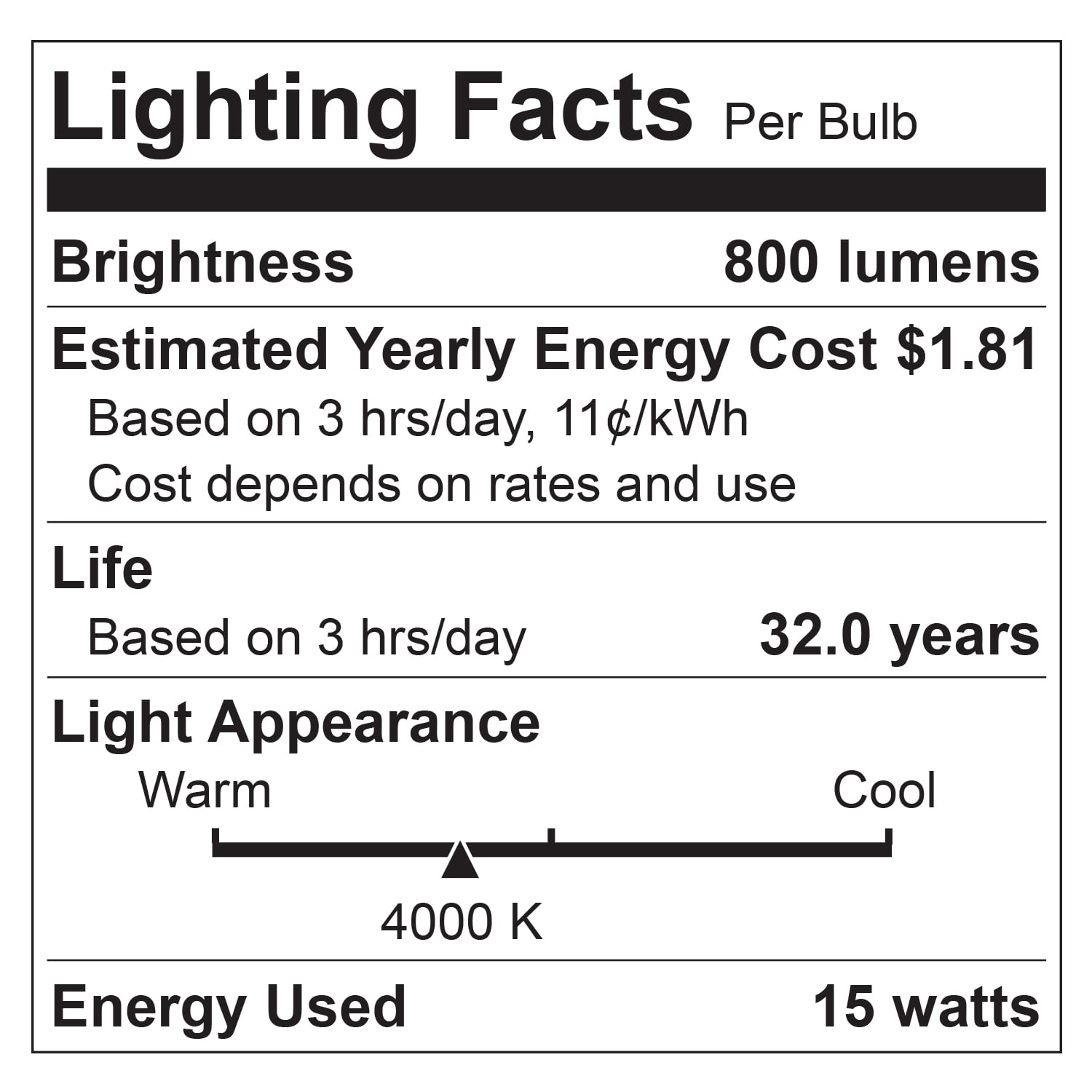 12" LED Mission Style Wall Sconce, 15 Watts, Outdoor Use, Black Finish, 800 Lumens