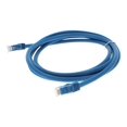 thumbnail image 2 of AddOn - Câble Patch - RJ-45 (m) à RJ-45 (m) - 6 Pieds - UTP - Chat 6a - Sans Accroc - Bleu, 2 of 8