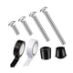 thumbnail image 3 of Color Guard Weight Anchor Ajuste de de servicio pesado Capa de Pole Protector Desgaste Resistente Servido 2 PCS Cinta de guardia, 3 of 8