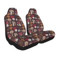 thumbnail image 2 of Naloa Forest Wild Mushroom Car Seat Covers 2PCs Front Car Seat Covers Universal fit for Most Cars SUVs and Trucks - 2 PCS, 2 of 5