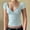 #Y01-Blue, variant on Women's Beaded Chain Fitted Tops, Casual 2025 Summer Short Sleeve V Neck Blouse Sexy Going Out Tee Shirts