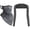 Dark Gray, variant on 2 Piece Sun Protection Cooling Shawl Arm Sleeve for Men Women Face Mask Neck Gaiter Windproof Scarf Sunscreen Breathable Bandana Balaclava for Sport Outdoor