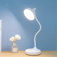 thumbnail image 1 of Fiudx Ofertas flash del día Luz suave protección ocular el brillo se puede ajustar múltiples ángulos de iluminación lámpara de escritorio de aprendizaje con batería integrada de gran capacidad, 1 of 7