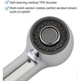 thumbnail image 4 of Pull-Out Sink Sprayer Head Replacement for Kitchen Faucet, 2-Function Chrome Spray Head with G1/2 Connector, 4 of 5