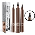 thumbnail image 1 of Nuevo JYE Plumón para Cejas Efecto Microblading, Dibujo pelo a pelo, Impermeable, Larga duración, Maquillaje para cejas. 3 Piezas COLOR CAFE OSCURO, 1 of 7