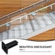 thumbnail image 2 of Abrazadera para vidrio de piscinas, barandilla de escalera, abrazadera para vidrio, clip de soporte para pasamanos, reemplazo, 2 of 7