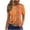 Orange, variant on Womens Short Sleeve Summer T-shirts Fashion Gradient Color Crewneck Basic Tees Loose Fit Casual Tunic Tops for Women (XL, Orange)