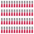 thumbnail image 1 of Mobutofu 200pcs Spade Crimp Connector Red Brass Crimp Terminals for Home Repair, 1 of 5
