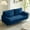 Blue, variant on LiangFu 67" Modern Velvet Loveseat 2-Seat Sofa with Golden Frosted Legs Mid Century Sofa Compact Love Seat with 2 Pillows for Livingroom, Apartment,Gray