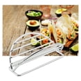 thumbnail image 4 of 1Pcs Stainless Steel Toast Rack Slice Bread Holder Countertop Sandwich Stand Toast Display Stand for Restaurant Kitchen Books Recipes And Tools by WEIWEIGG, 4 of 5