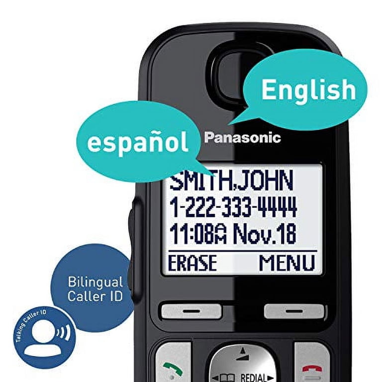 Panasonic Expandable Cordless Phone System with 3 Handsets